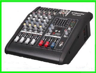 GTD Audio BM 224 500Watt 4 Channel Audio Powered Mixer