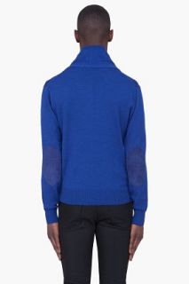 Billtornade Blue Wool Joris Turtleneck for men