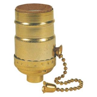 Approved Vendor 4TGL8 Pull Chain Socket, On/Off