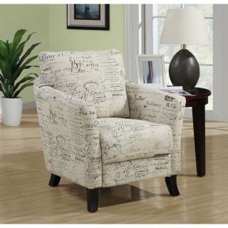 Vintage French Fabric Accent Chair