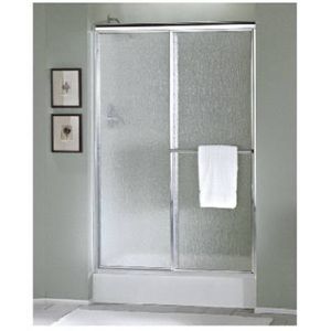 Sterling/Kinkead SP5960 45S 45" Silver Shower Door