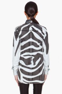 Pierre Balmain Long Zebra Print Blouse for women