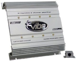 Lanzar VIBE221 Vibe 600 Watt 2 Channel Mosfet Amplifier