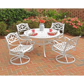 Home Styles Biscayne 5 piece 42 inch Outdoor Dining Set