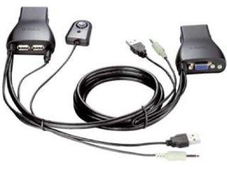 Link 2 Port USB KVM Switch with Audio Support (KVM 222) Electronics