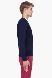 G Star Navy Granddad Henley for men