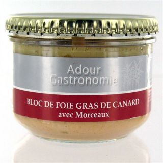 Bloc de Foie Gras de Canard 30% Morceaux   Achat / Vente FOIE GRAS