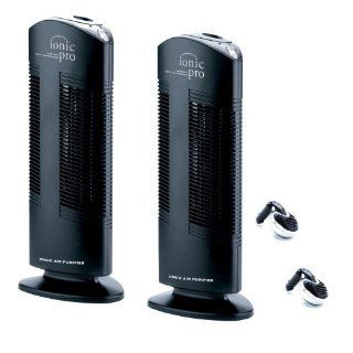 Ionic Pro CA200T Twin Pack Compact Ionic Air Purifier with