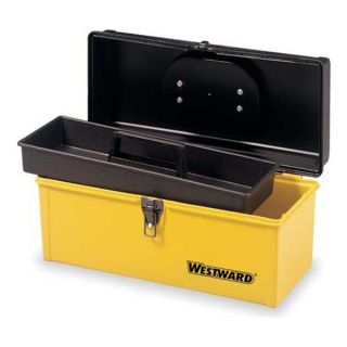 Westward 4FB49 Plastic Tool Box, 16in