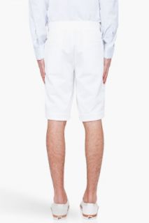 Viktor & Rolf White Lounge Shorts for men