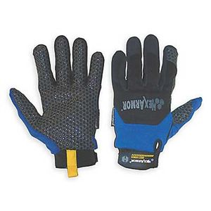 HexArmor 4015 XXL Cut Resistant Gloves, Blue/Black, 2XL