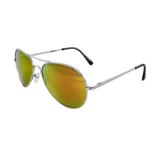 Unisex 30011R SVRORMR Metal/ Orange Mirror Aviator Sunglasses Today $