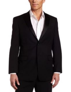 Tommy Hilfiger Mens Side Vent Trim Fit Tuxedo Coat