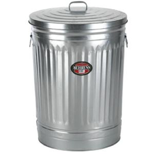 Behrens Inc 1270 31GAL STL Trash Can