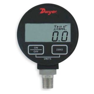 Dwyer Instruments DPGW 00 Digital Vacuum Gauge, 30 In Hg