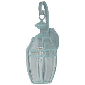 Westinghouse 66830 Verde/Solid Brass Wall Lantern