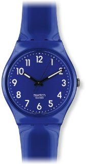 Swatch Mens GN230 Up Wind Blue Dial Watch Watches