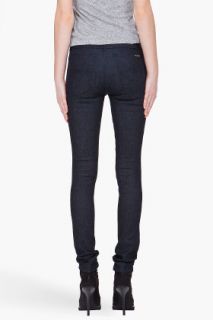 Nudie Jeans High Kai Recycle Dry Navy Jeans for women