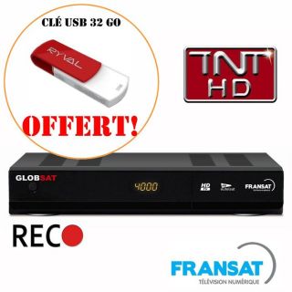 STRONG GS2000 FRANSAT HD PVR + Clé USB 32 Go   Achat / Vente