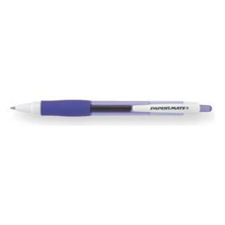Paper Mate 1746327 Gel Pen, Retractable, Medium, Purple, PK12