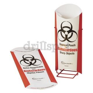 Hearthrow Scientific HS23042 Biohazard Disposal Pouch Stand
