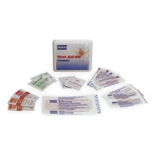 North By Honeywell 019751 0020L First Aid Kit, Compact, Serves 1,