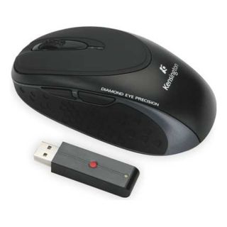 Kensington K72258US Mouse, Wireless, Optical, Black