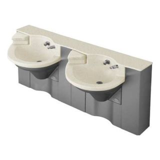 Bradley S93 662CA Hands Free Sink, 66x30x37, Oat