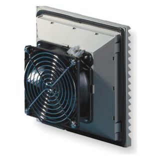 Rittal 3322117 Axial Fan, 115VAC, 5 5/6In H, 5 5/6In W