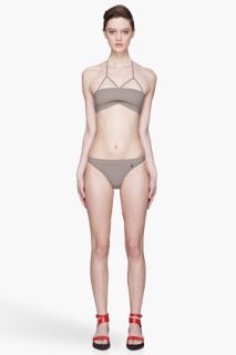 T By Alexander Wang Taupe T Bikini Bottoms for women