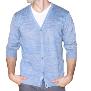 191 Unlimited Mens Blue Heathered Cardigan Today $37.99 2.0 (2
