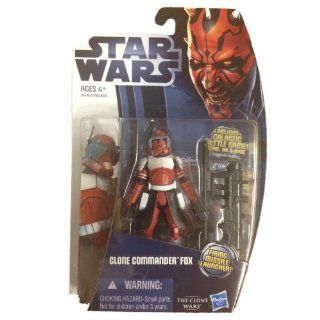 Star Wars 2012 Clone Wars Action Figure CW Commander Fox