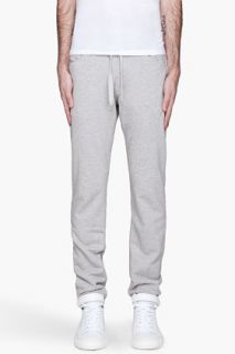 Diesel Heather Grey Braddom swe Lounge Pants for men