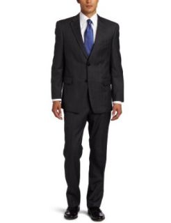 Tommy Hilfiger Mens Plaid Trim Fit Suit Clothing