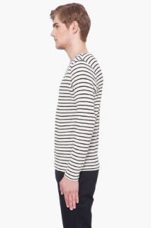 Filippa K Striped Boatneck Sweater for men