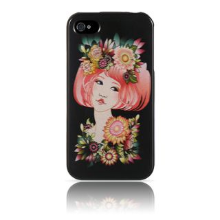 Luxmo Apple iPhone 4/ 4S Flower Girl Protector Case