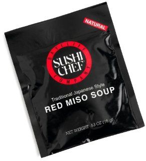 Sushi Chef, Soup Red Miso, 0.53 OZ (Pack of 12) Grocery