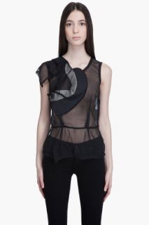 Comme Des Garçons Padded Patchwork Blouse for women