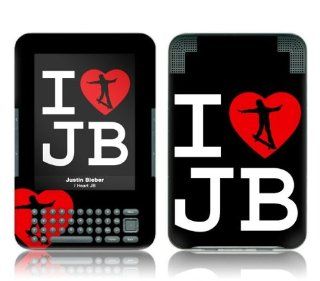 Music Skins MS JB110210  Kindle 3  Justin Bieber  I