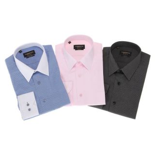 ORRENTE COUTURE 3 Chemises Thiers/LincolnFaure H noir et blanc, bleu