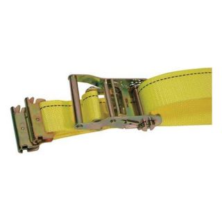 Approved Vendor 5JDU3 Logistic Ratchet Strap, 16ft x 2In, PK5