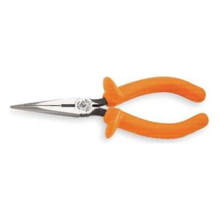 Klein Tools D203 7 INS Insulated Long Nose Plier, 7 1/8 In