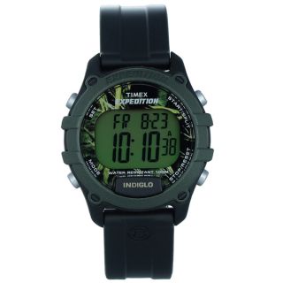 Timex Mens Expedition Chronograph Digital Rubber Watch