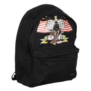 Ed Hardy Shane Black American Eagle 16 inch Backpack