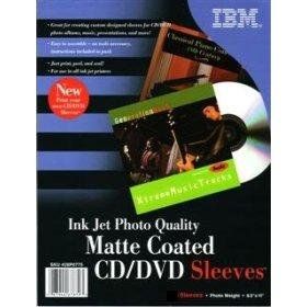 240 IBM Photo Quality Matte Inkjet Printable CD/DVD