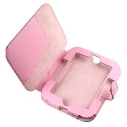 Pink Leather Case Protector for  Nook 2nd Edition