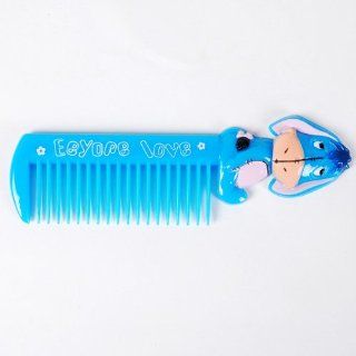 Winnie the Pooh Eeyore Mini Hair Brush Comb Blue Beauty