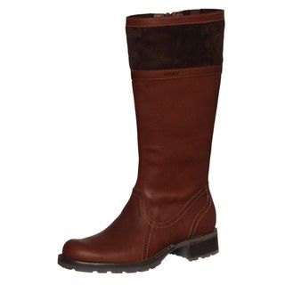 Sebago Womens Saranac High Brown Casual Leather Boots FINAL SALE