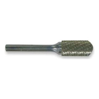 Widia Metal Removal M41296 Carbide Bur, Cylindrical Ball, 3/8, dbl Cut