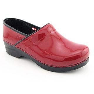 Sanita Womens Professional Patent Patent Leather Occupational Shoes